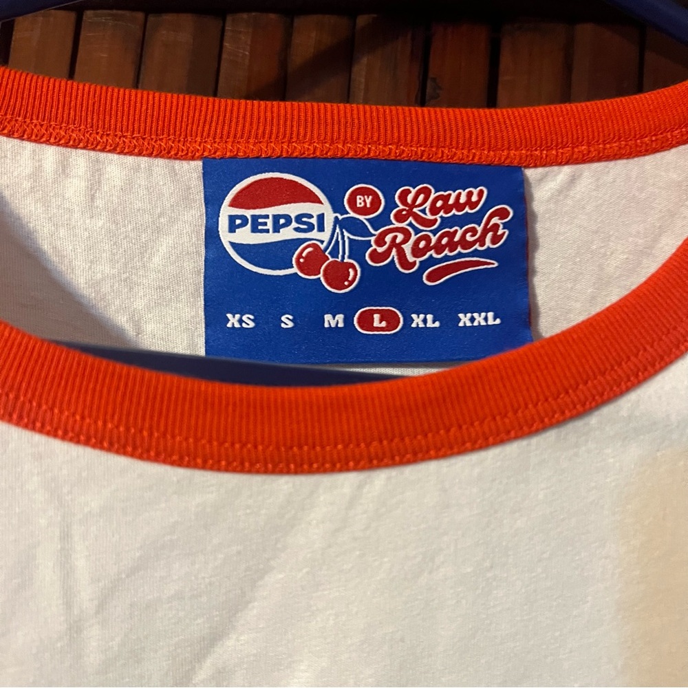 Pepsi x Law Roach LIMITED EDITION 5-pc set, Track Pants, Baby Tee, Size Large - Picture 6 of 12